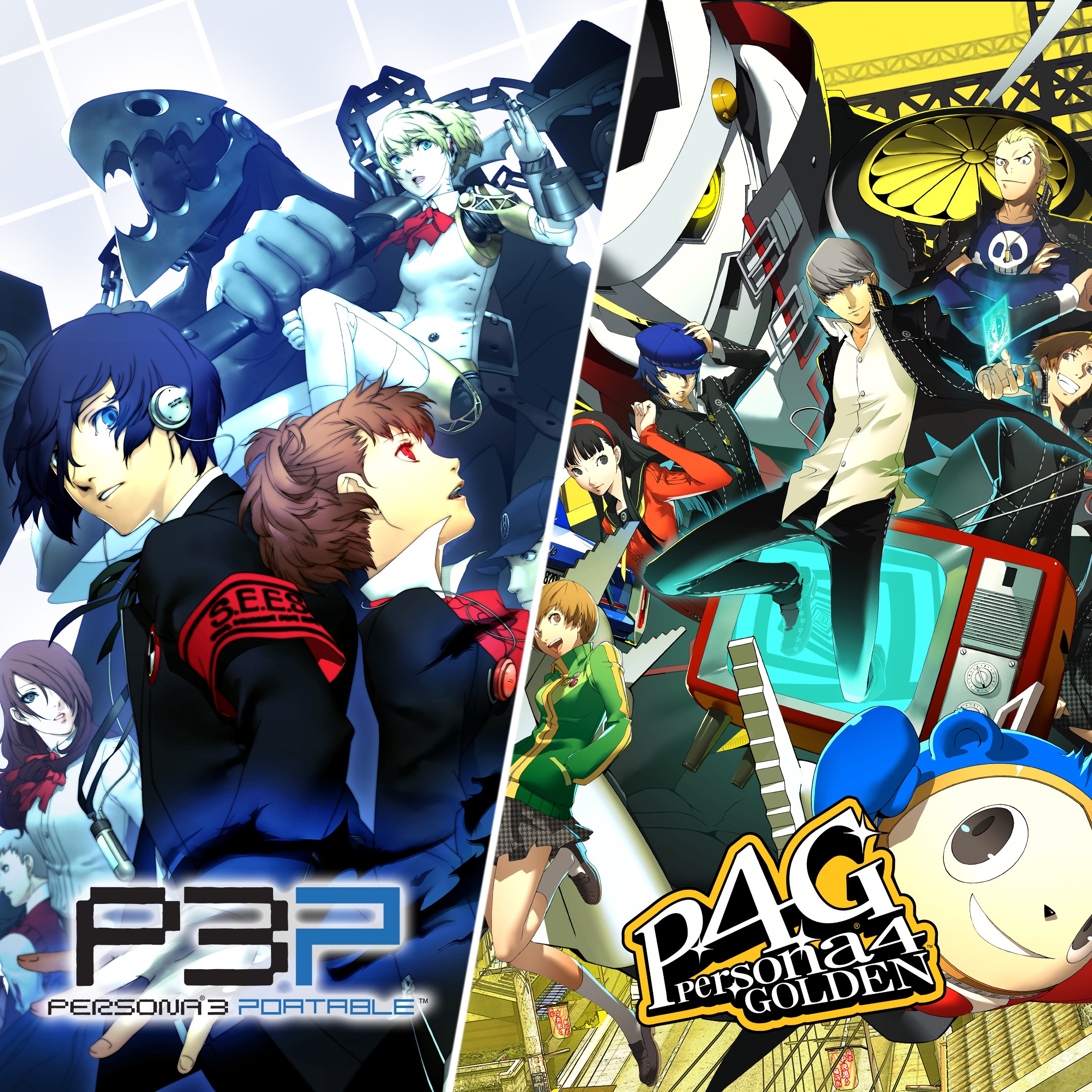 Комплект Persona 3 Portable и Persona 4 Golden. Изображение 1