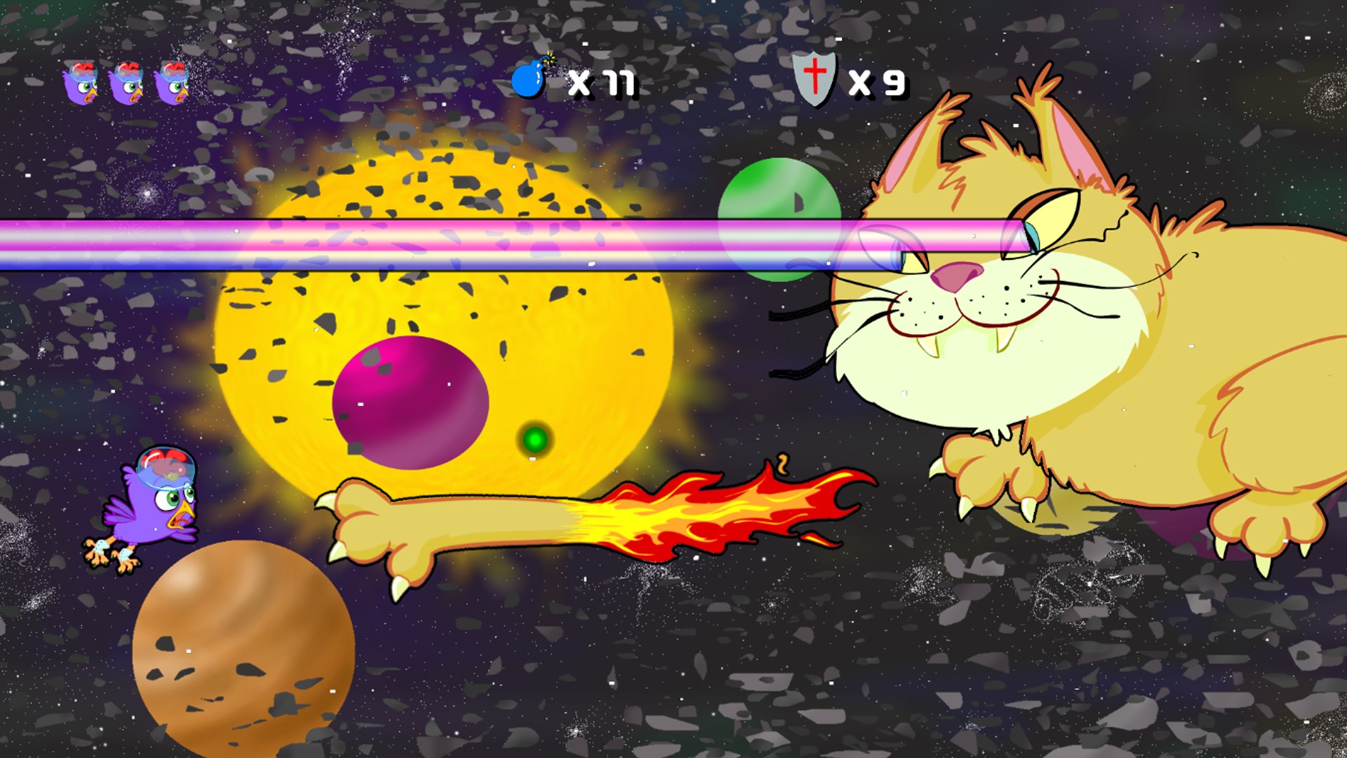 Purple Chicken Spaceman. Изображение 2