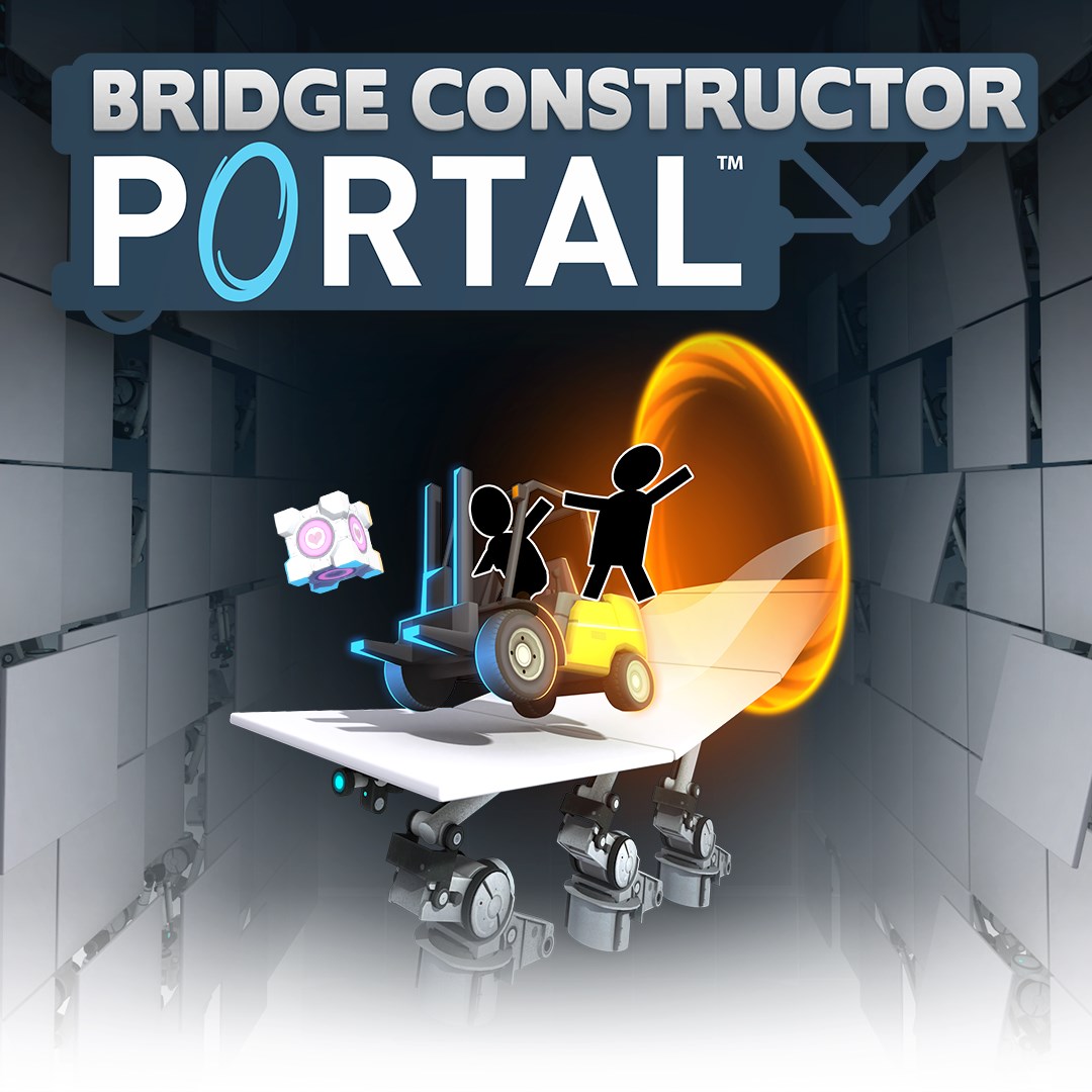 Bridge Constructor Portal. Изображение 1