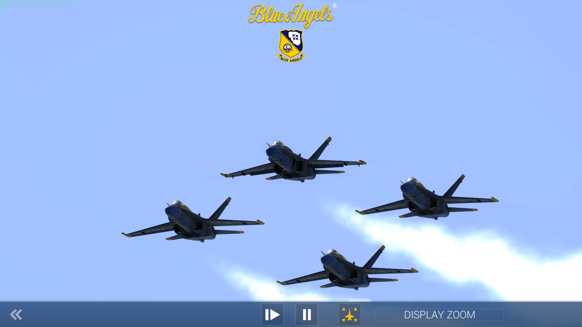Blue Angels Aerobatic Flight Simulator. Изображение 3