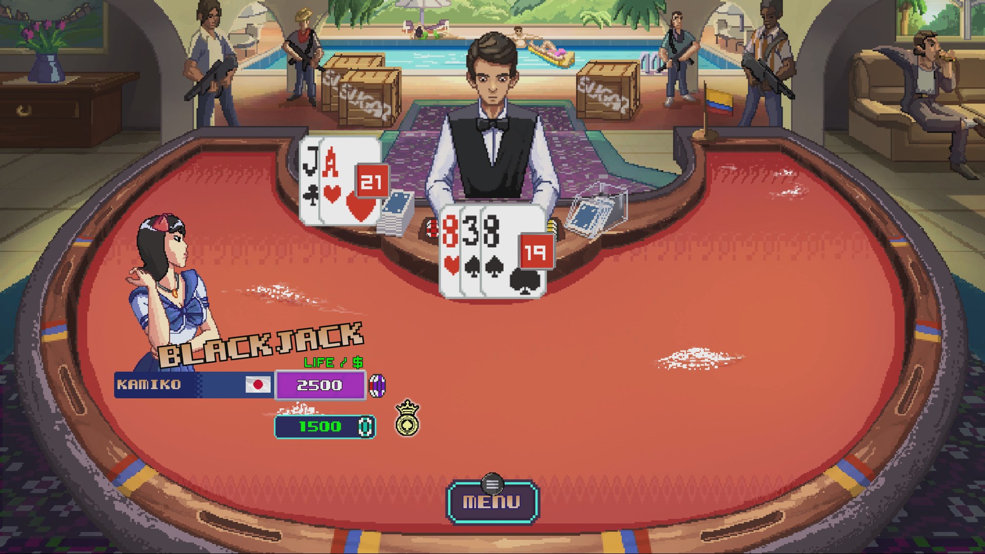 Super Blackjack Battle II Turbo Edition. Изображение 3