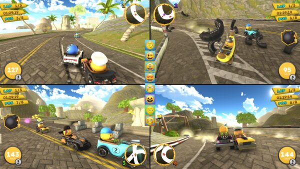 emoji Kart Racer. Изображение 4