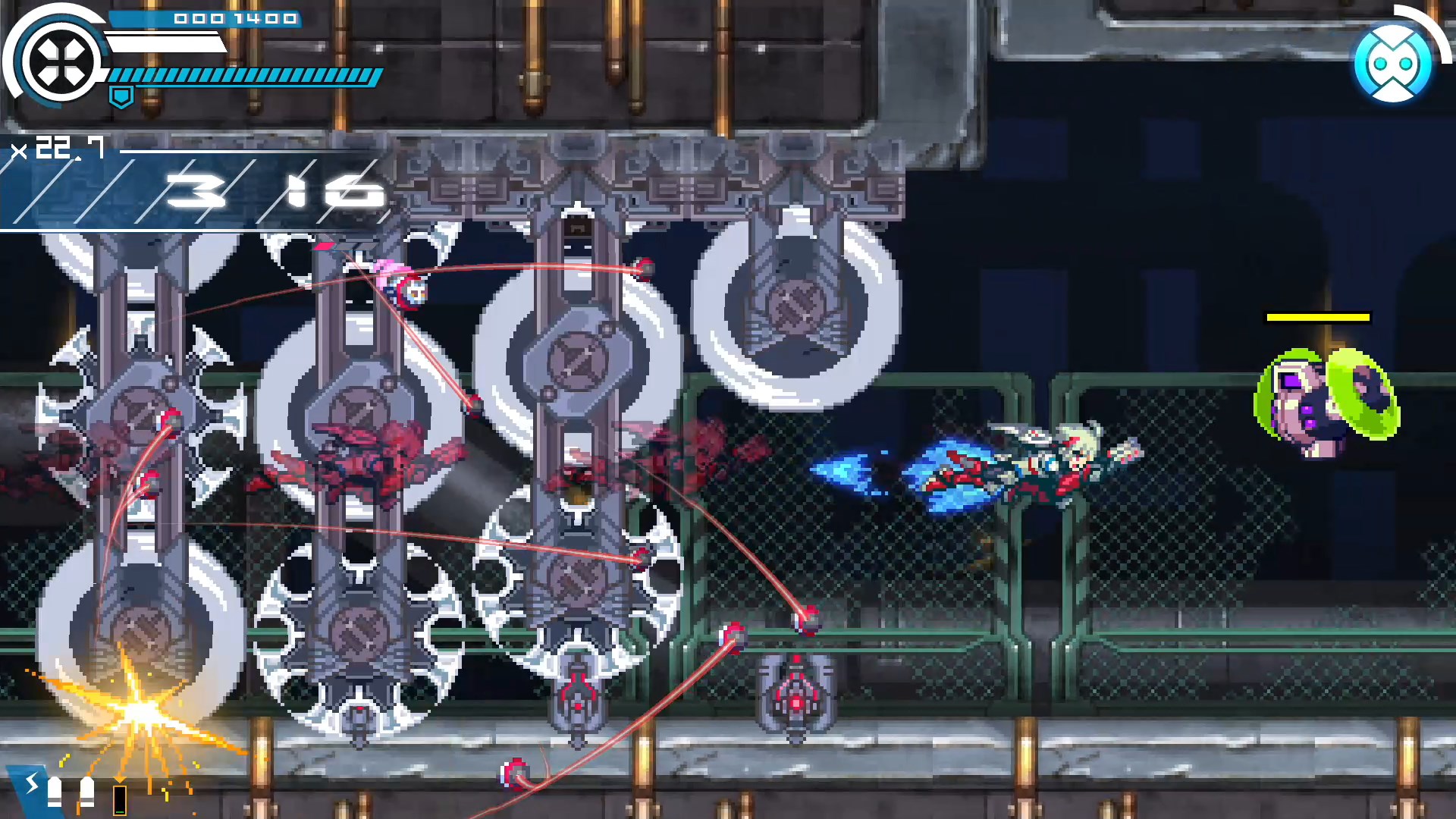 Gunvolt Chronicles: Luminous Avenger iX. Изображение 3