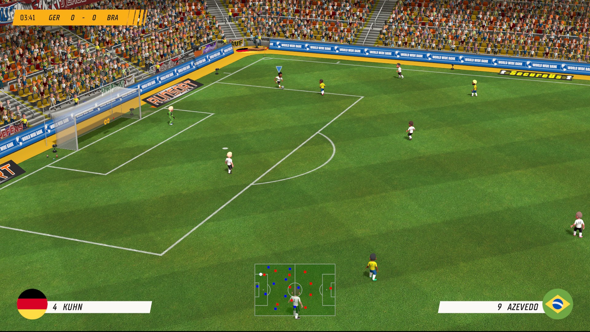 Super Soccer Blast: America vs Europe. Изображение 2