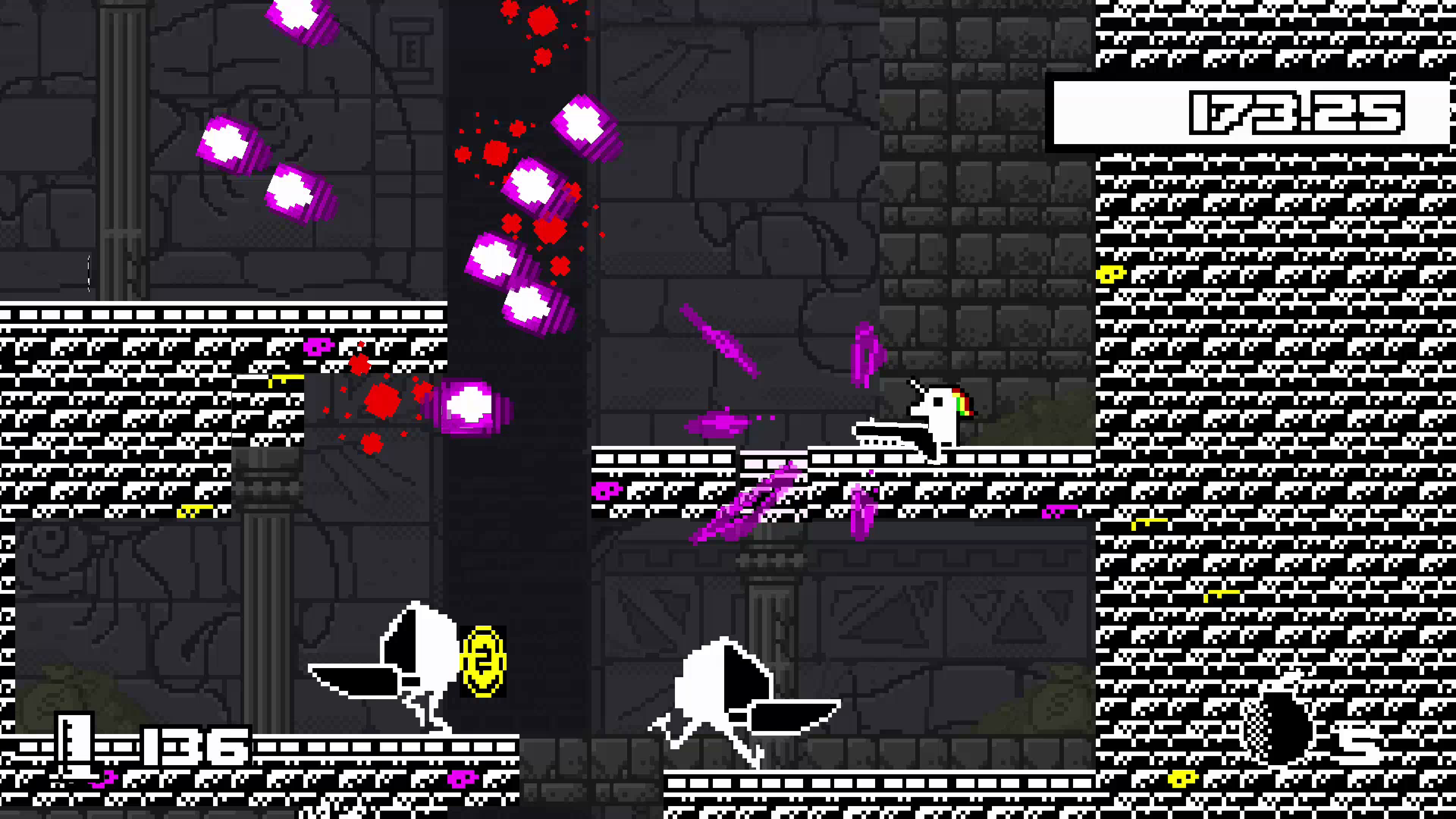 Unichrome: A 1-bit Unicorn Adventure. Изображение 2