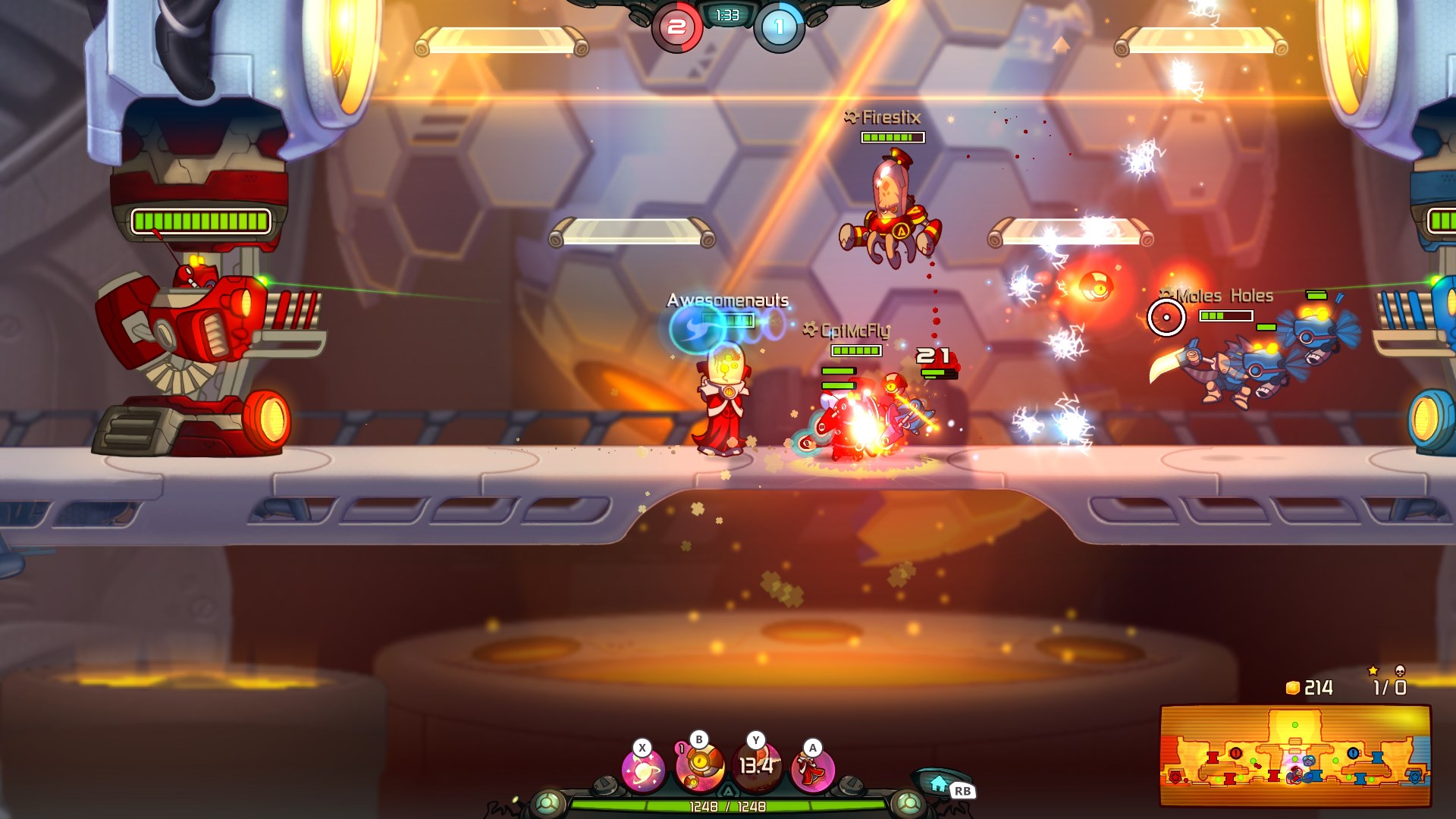 Awesomenauts Assemble!. Изображение 3
