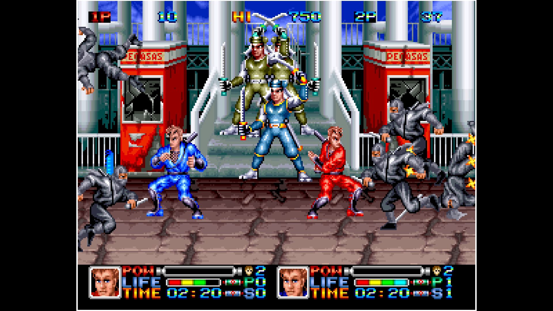 ACA NEOGEO NINJA COMBAT. Изображение 2
