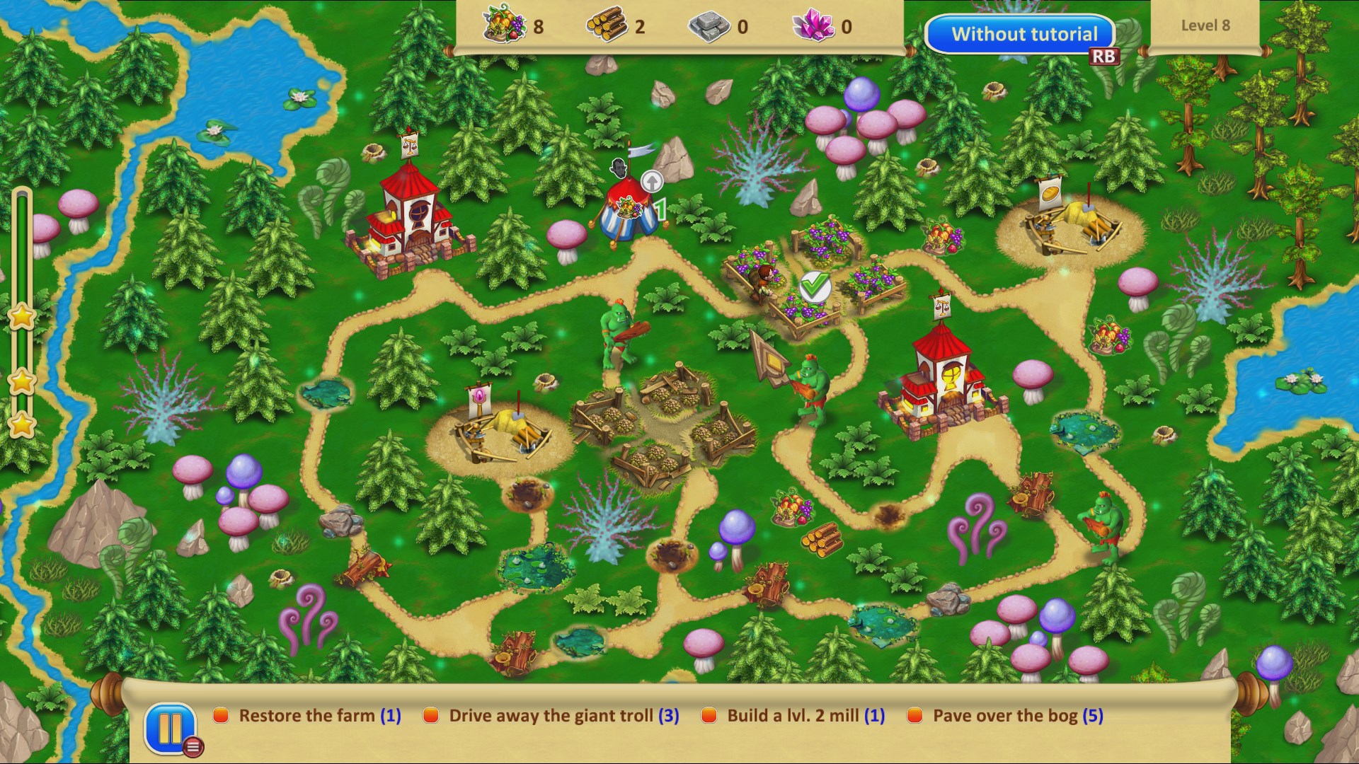 Gnomes Garden 3: The thief of castles. Изображение 3