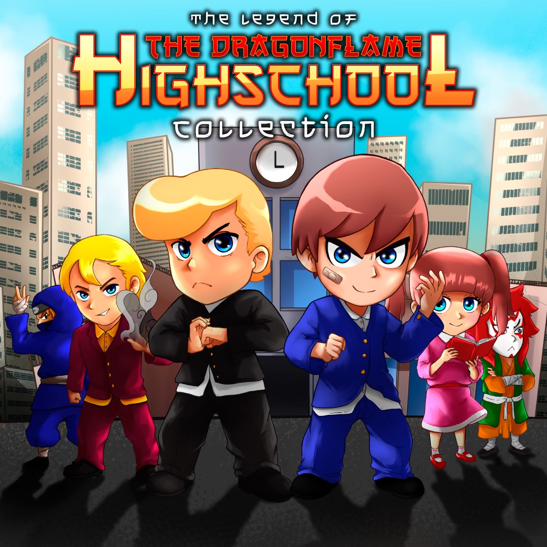 The Legend of the Dragonflame Highschool Collection. Изображение 1