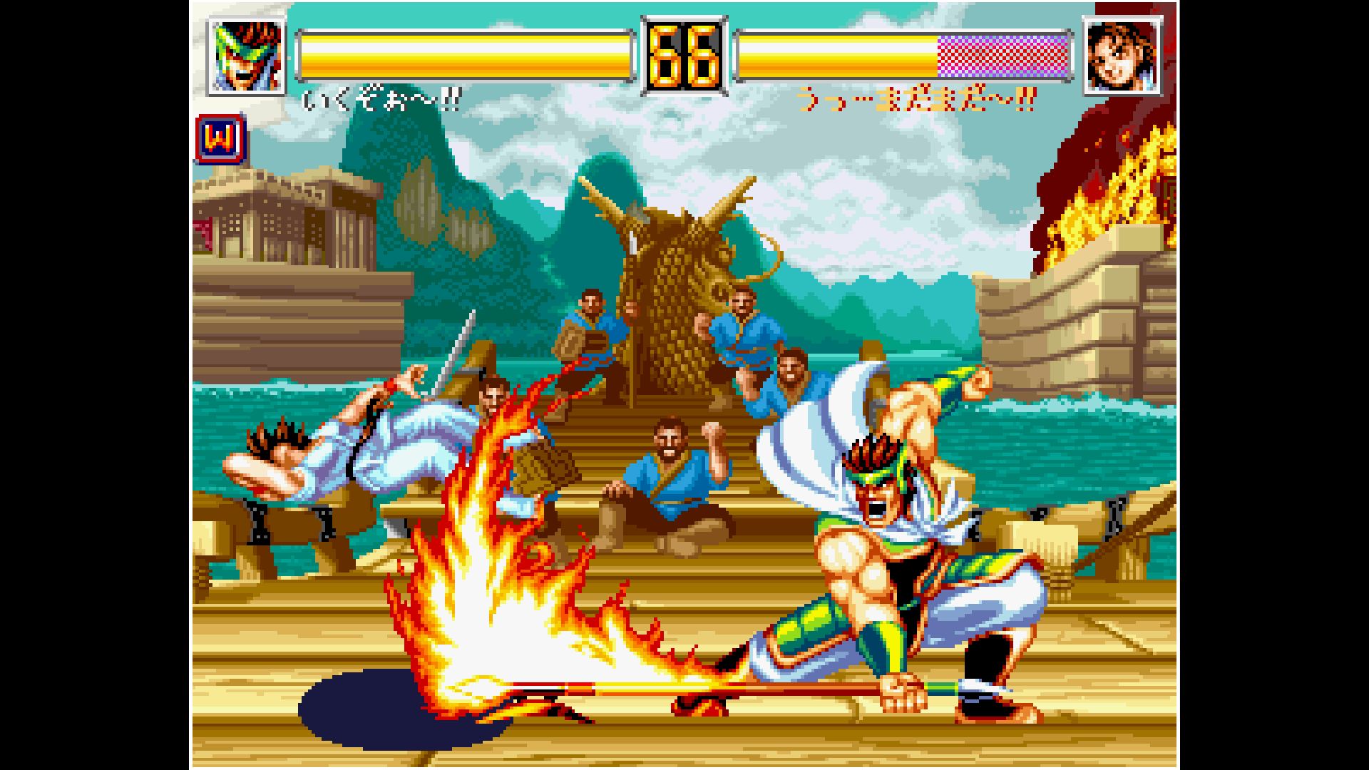 ACA NEOGEO WORLD HEROES 2 JET. Изображение 4