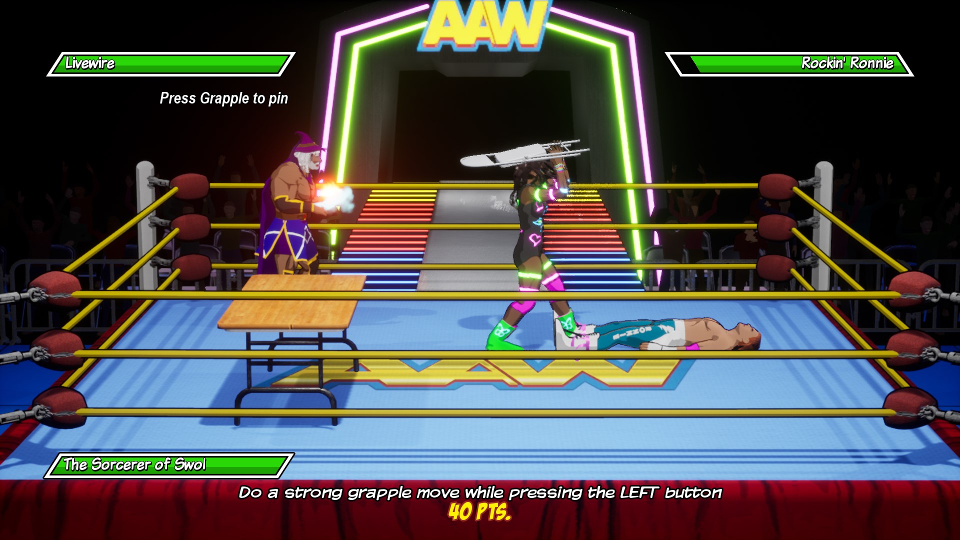 Action Arcade Wrestling. Изображение 4