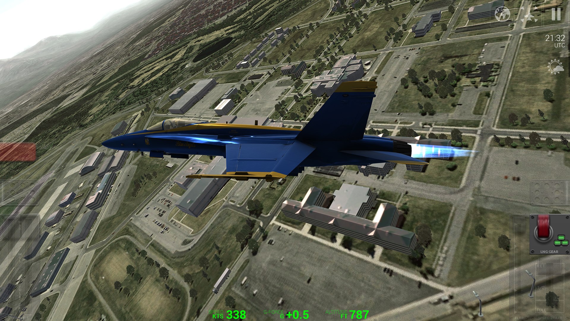 Blue Angels Aerobatic Flight Simulator. Изображение 2