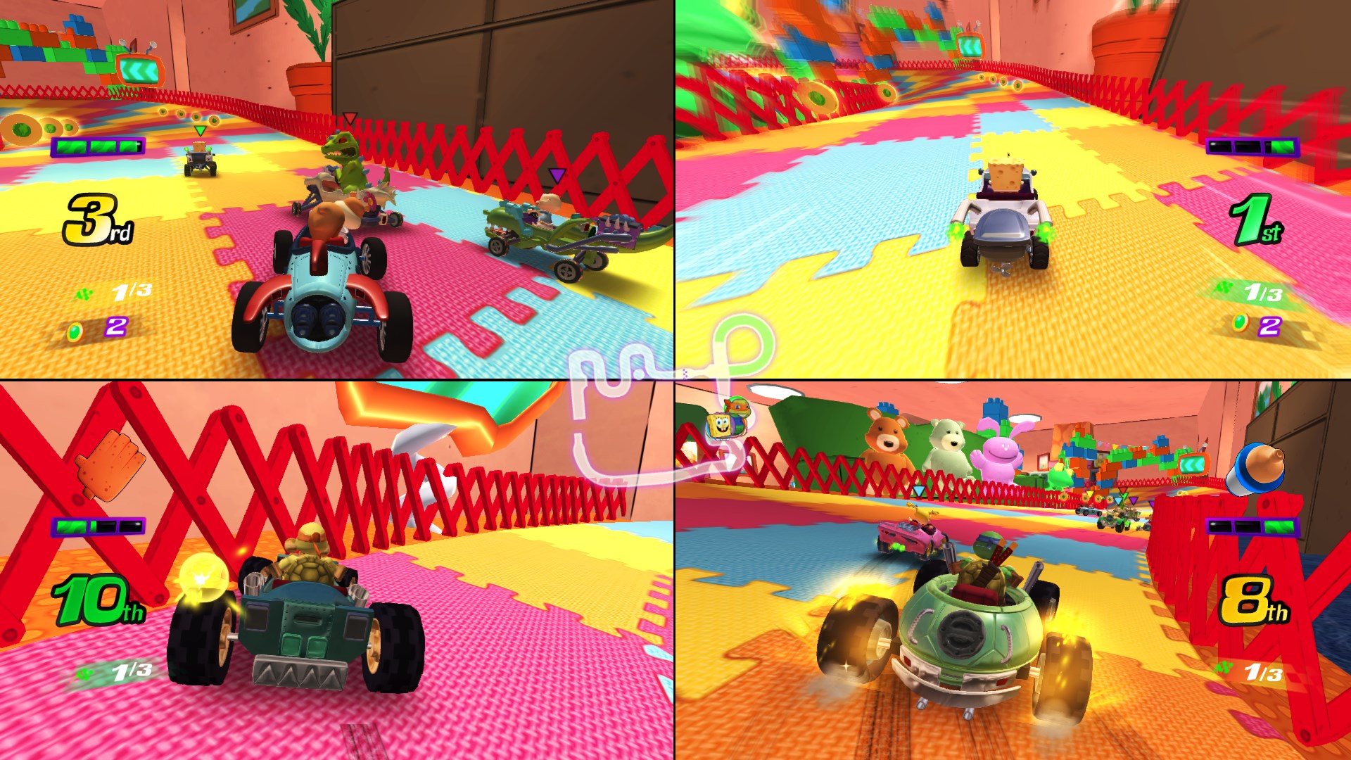 Nickelodeon: Kart Racers. Изображение 3