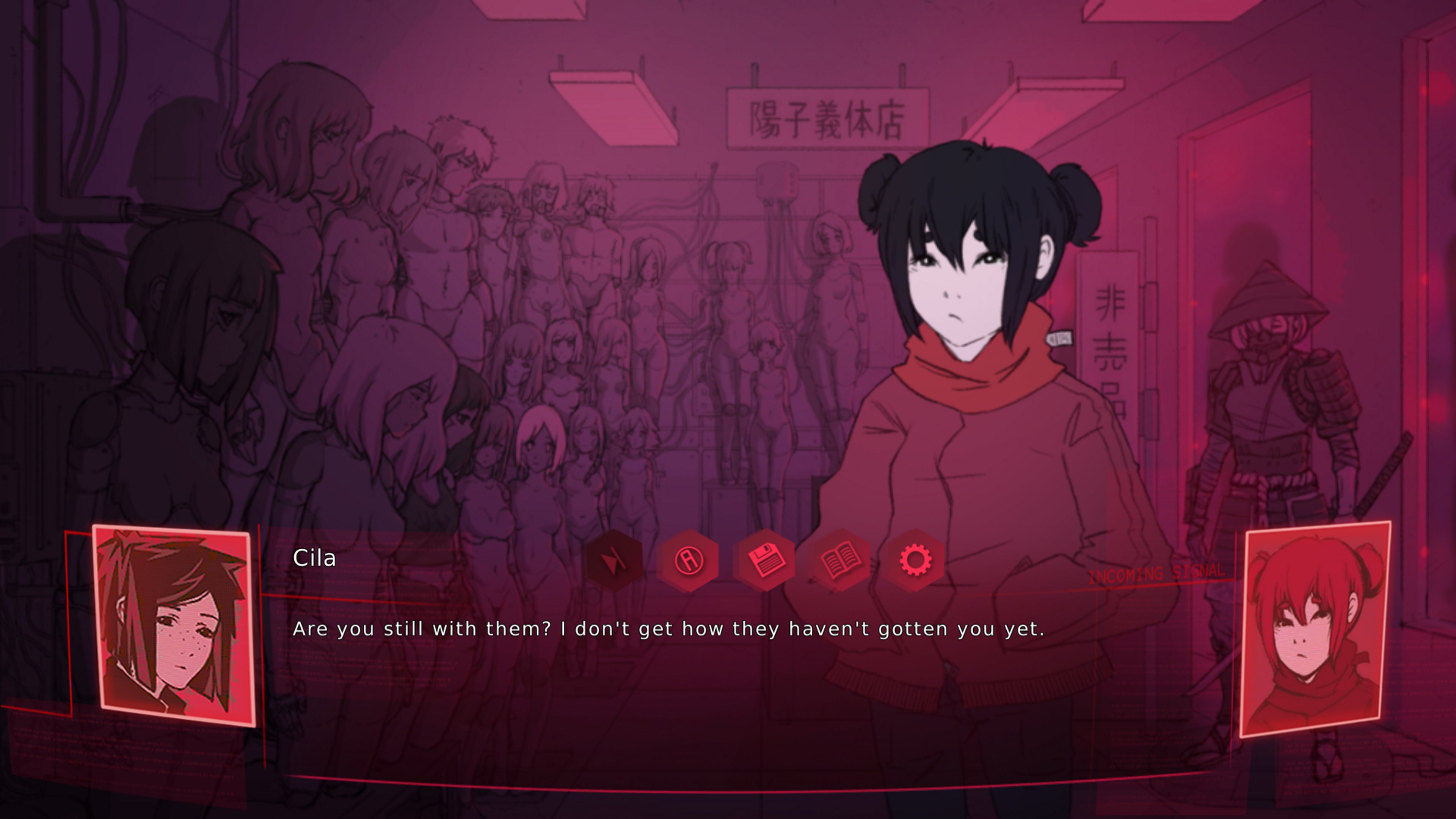 Synergia - A Cyberpunk Thriller Visual Novel. Изображение 3