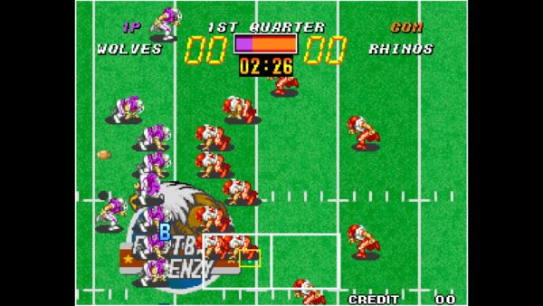 ACA NEOGEO FOOTBALL FRENZY. Изображение 3