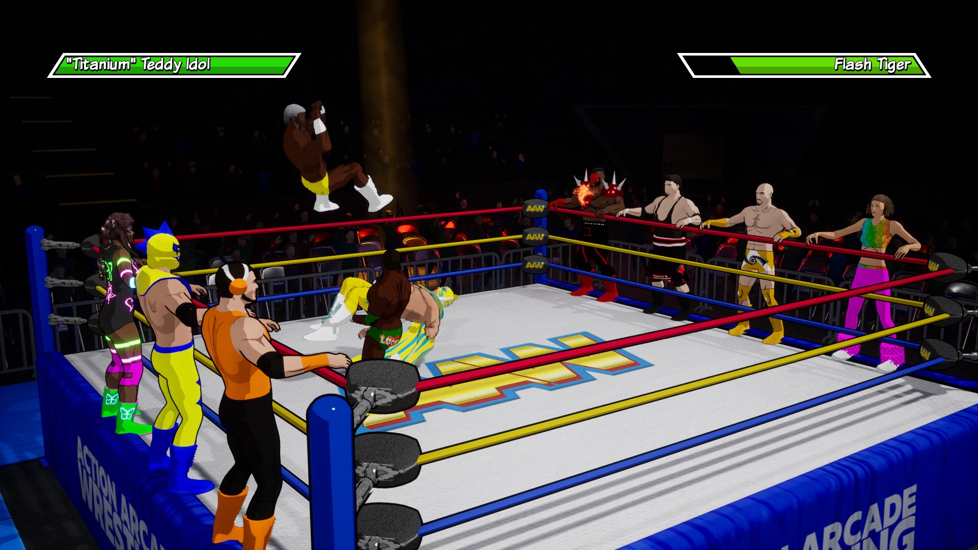 Action Arcade Wrestling. Изображение 3