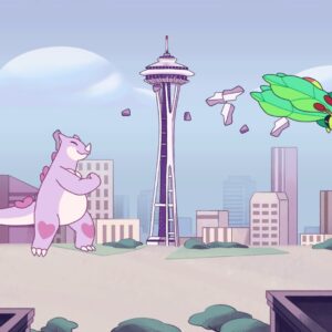 Kaichu: The Kaiju Dating Sim. Изображение 4