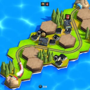 Railway Islands - Puzzle. Изображение 3