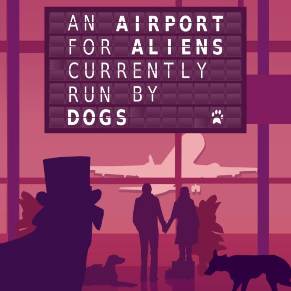 An Airport for Aliens Currently Run by Dogs. Изображение 1