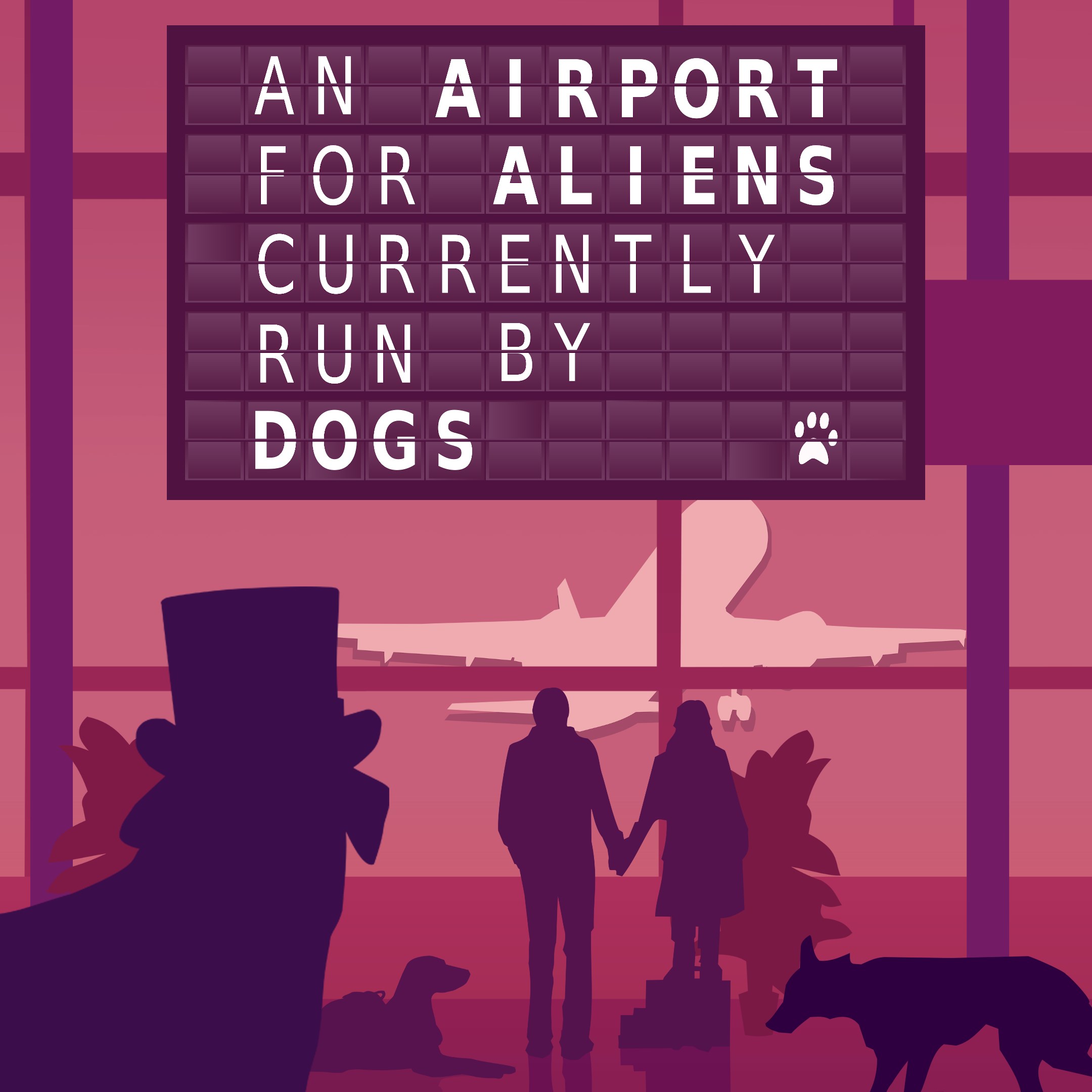 An Airport for Aliens Currently Run by Dogs. Изображение 1