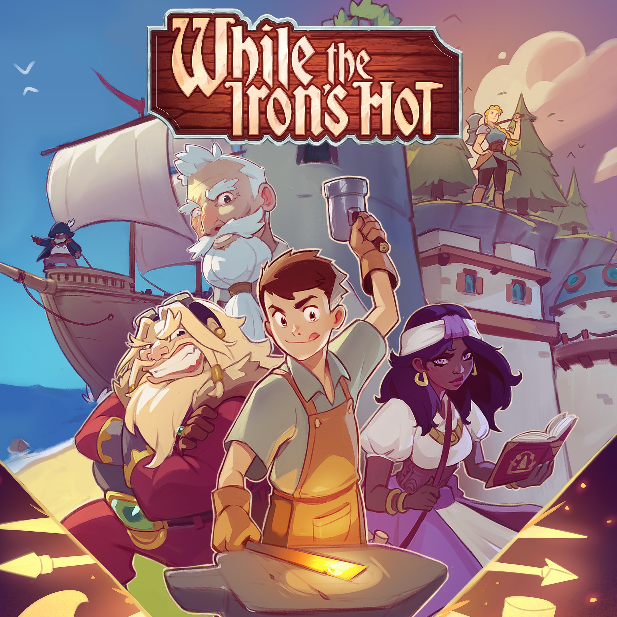 While the Iron