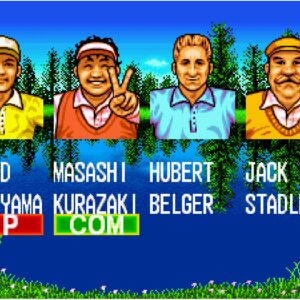 ACA NEOGEO TOP PLAYERS GOLF. Изображение 2