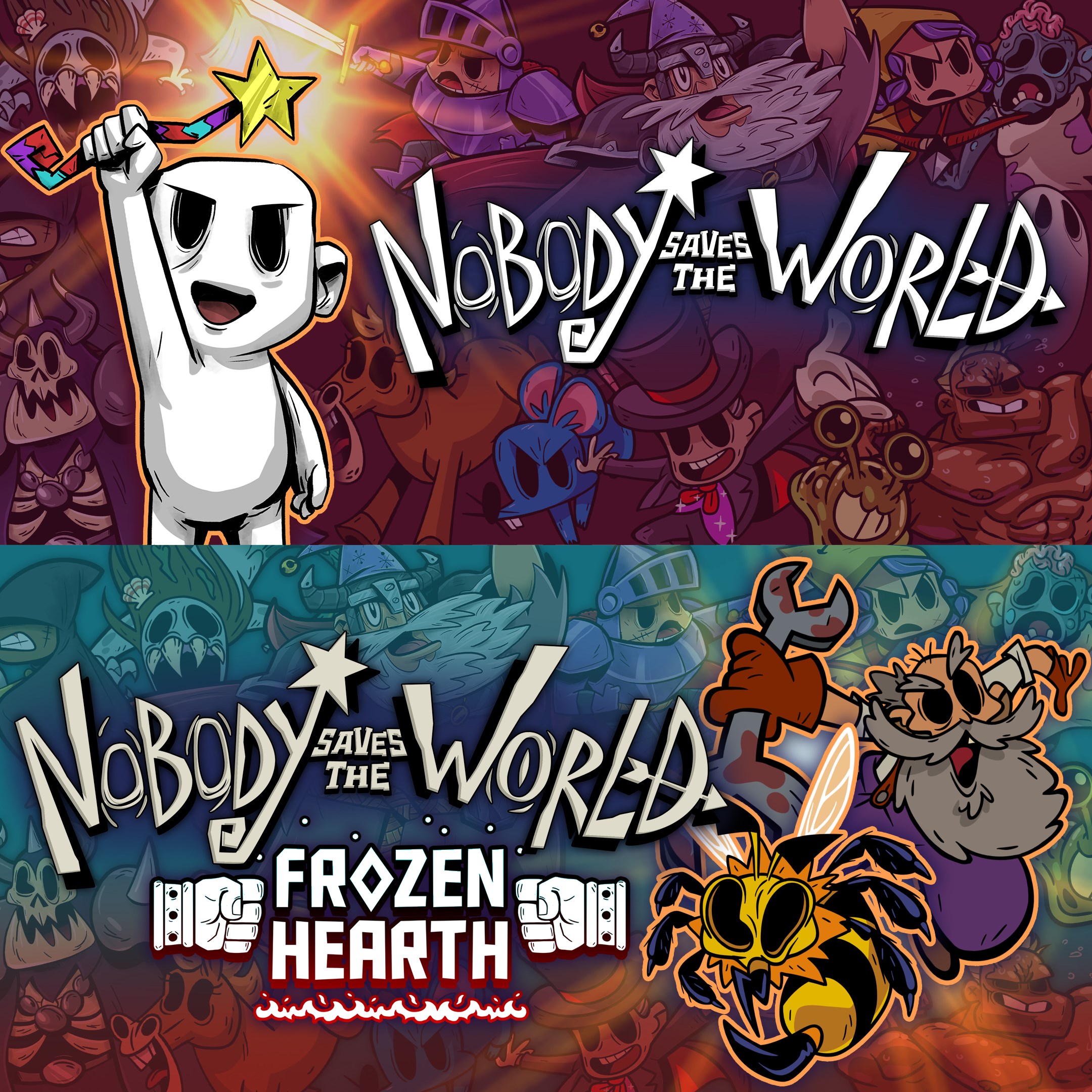 Комплект Nobody Saves the World + Frozen Hearth. Изображение 1