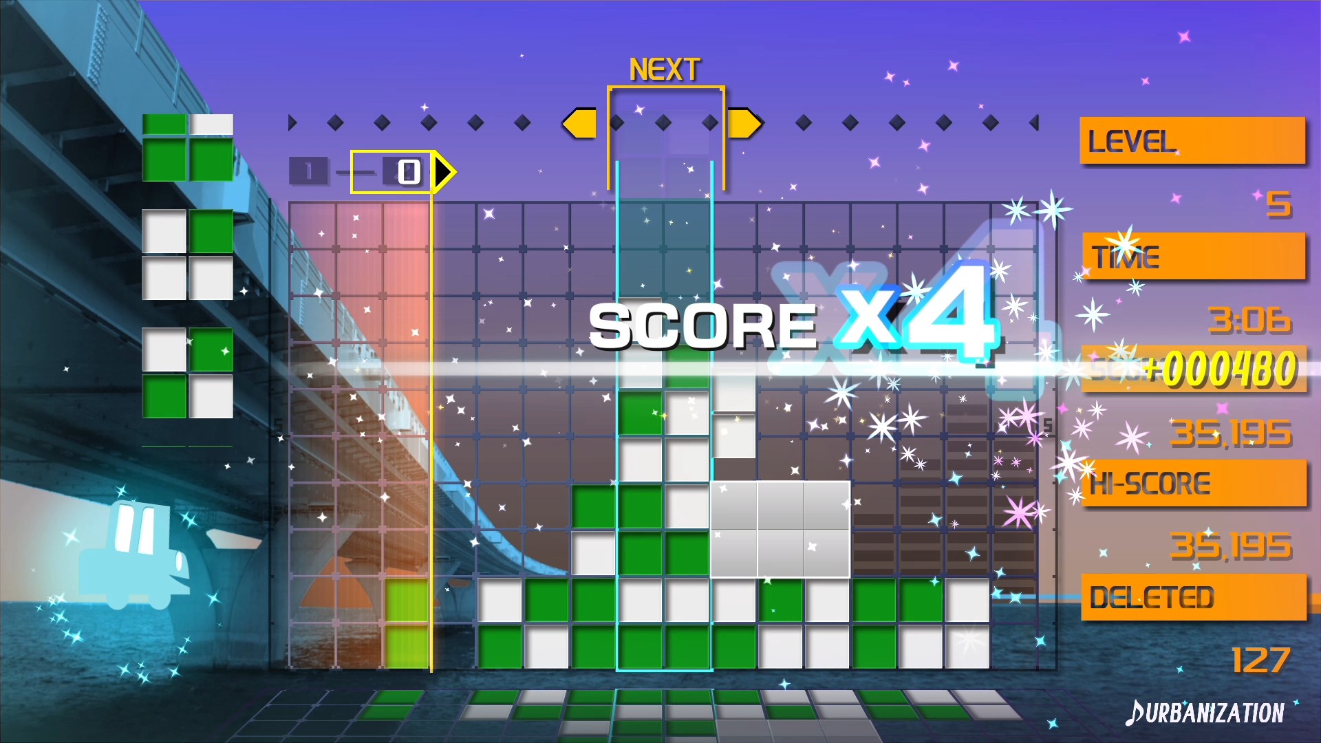 LUMINES REMASTERED. Изображение 4