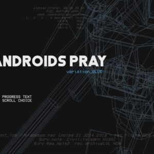 CAN ANDROIDS PRAY: BLUE. Изображение 2