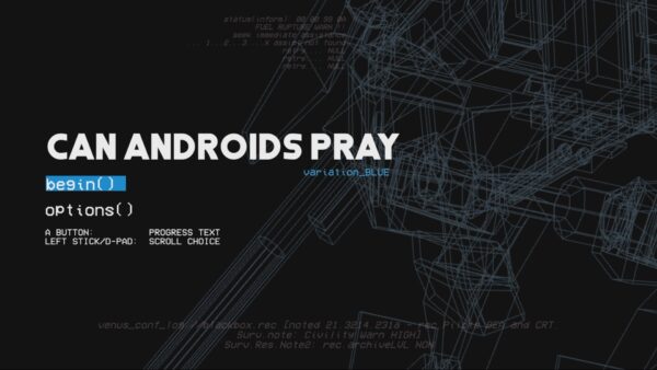 CAN ANDROIDS PRAY: BLUE. Изображение 2