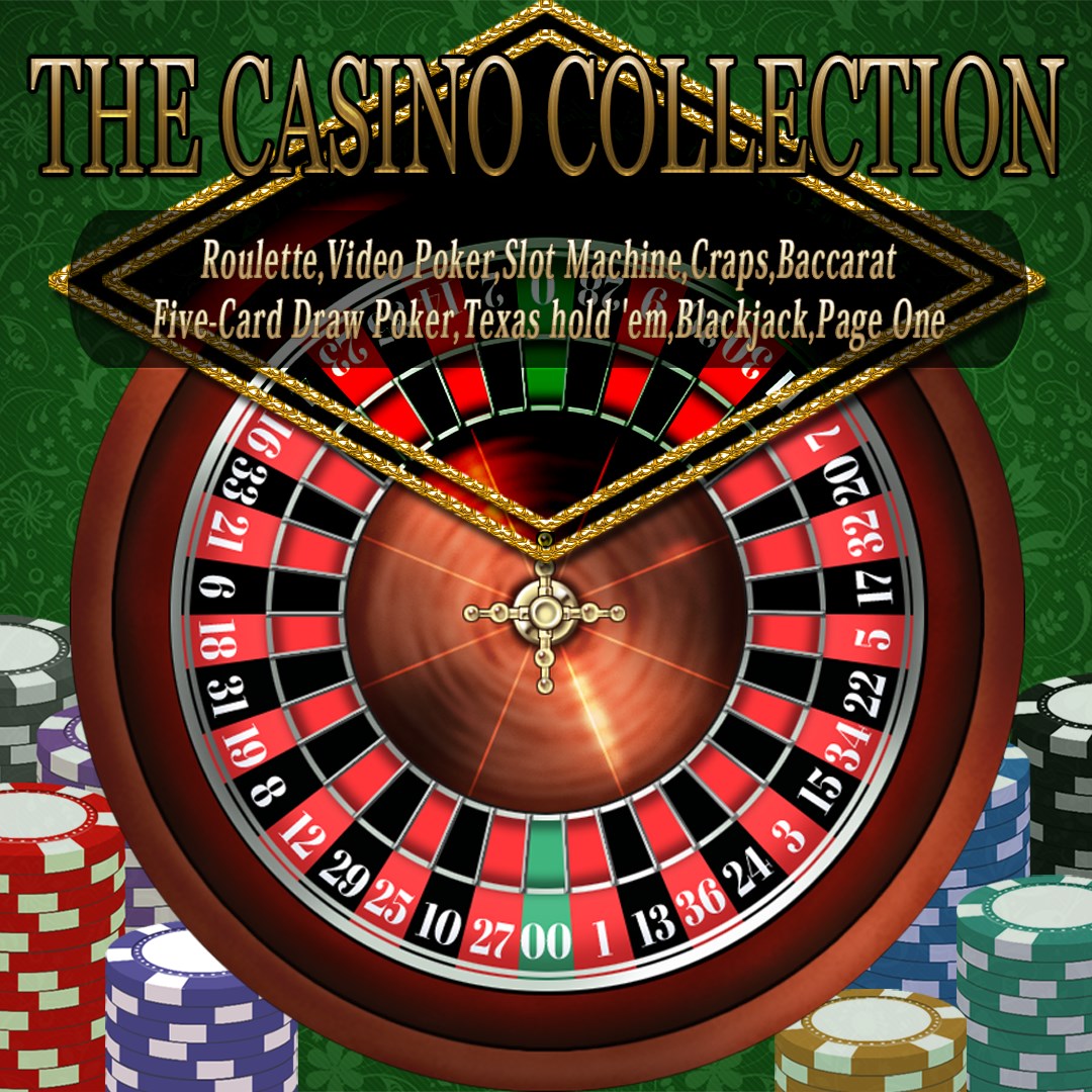 THE CASINO COLLECTION: Ruleta, Vídeo Póker, Tragaperras, Craps, Baccarat, Five-Card Draw Poker, Texas hold 
