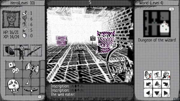Drawngeon: Dungeons of Ink and Paper. Изображение 4