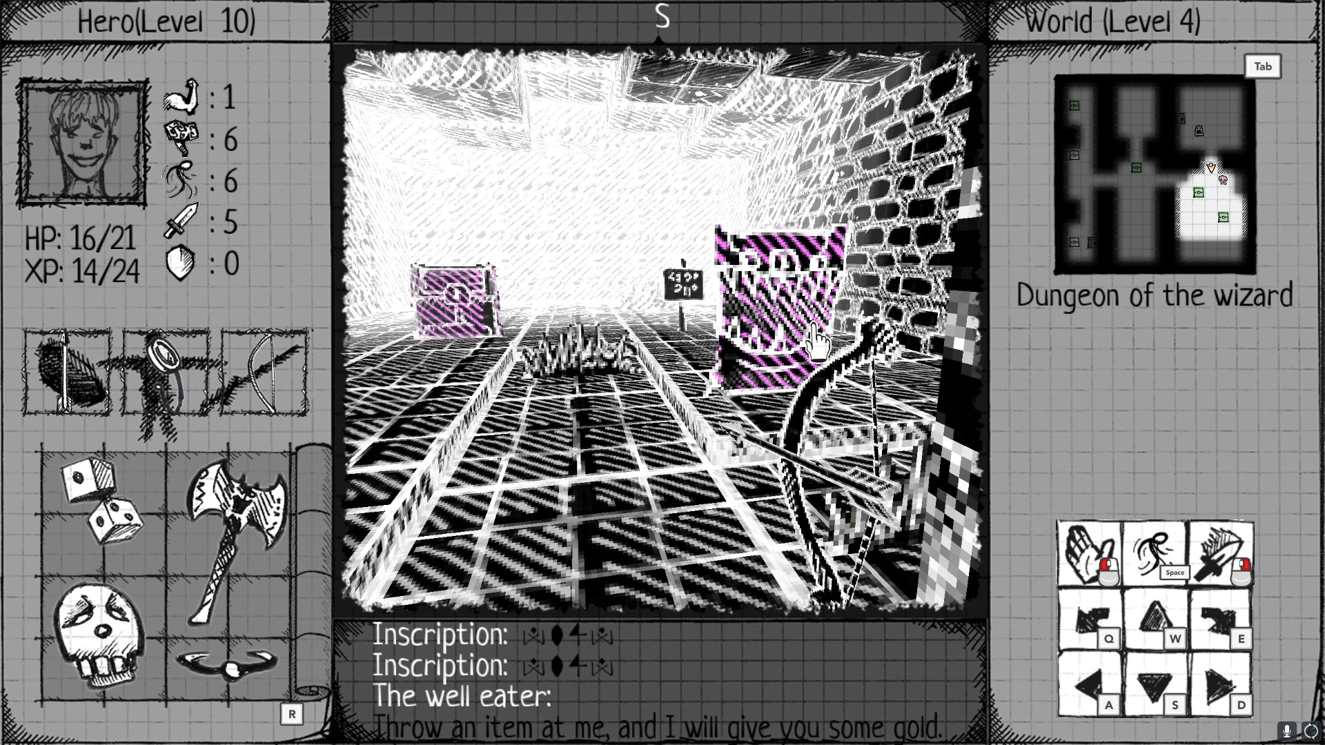 Drawngeon: Dungeons of Ink and Paper. Изображение 4