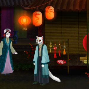 Cat and Ghostly Road. Изображение 3