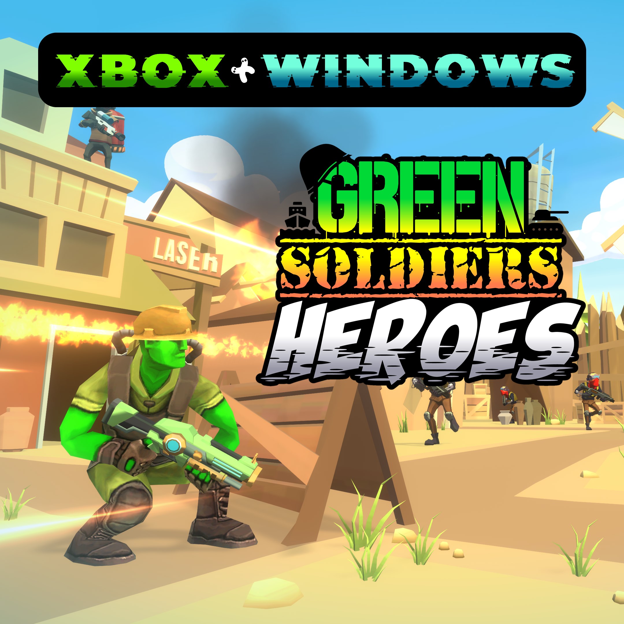 Green Soldiers Heroes (Xbox + Windows). Изображение 1