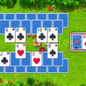 Summer Tri-Peaks Solitaire. Изображение 4