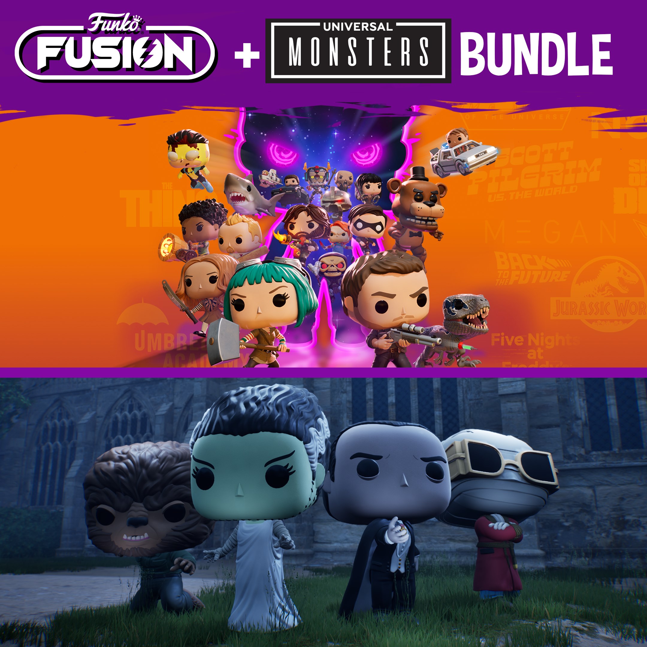 Funko Fusion - Universal Monsters Pack Bundle. Изображение 1