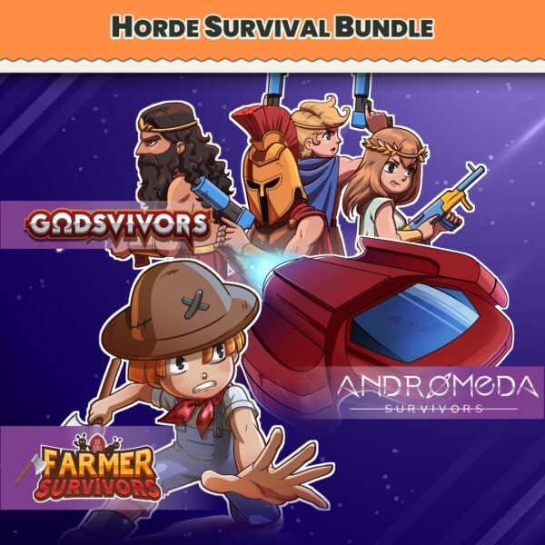 Horde Survival bundle Xbox - Andromeda, Godsvivors and Farmer Survivors. Изображение 1