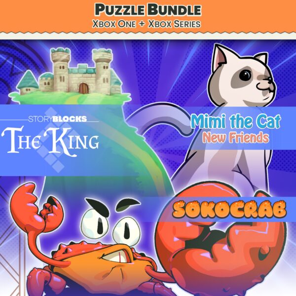 Puzzle Bundle Xbox - Mimi New Friend, Sokocrab and StoryBlocks. Изображение 1