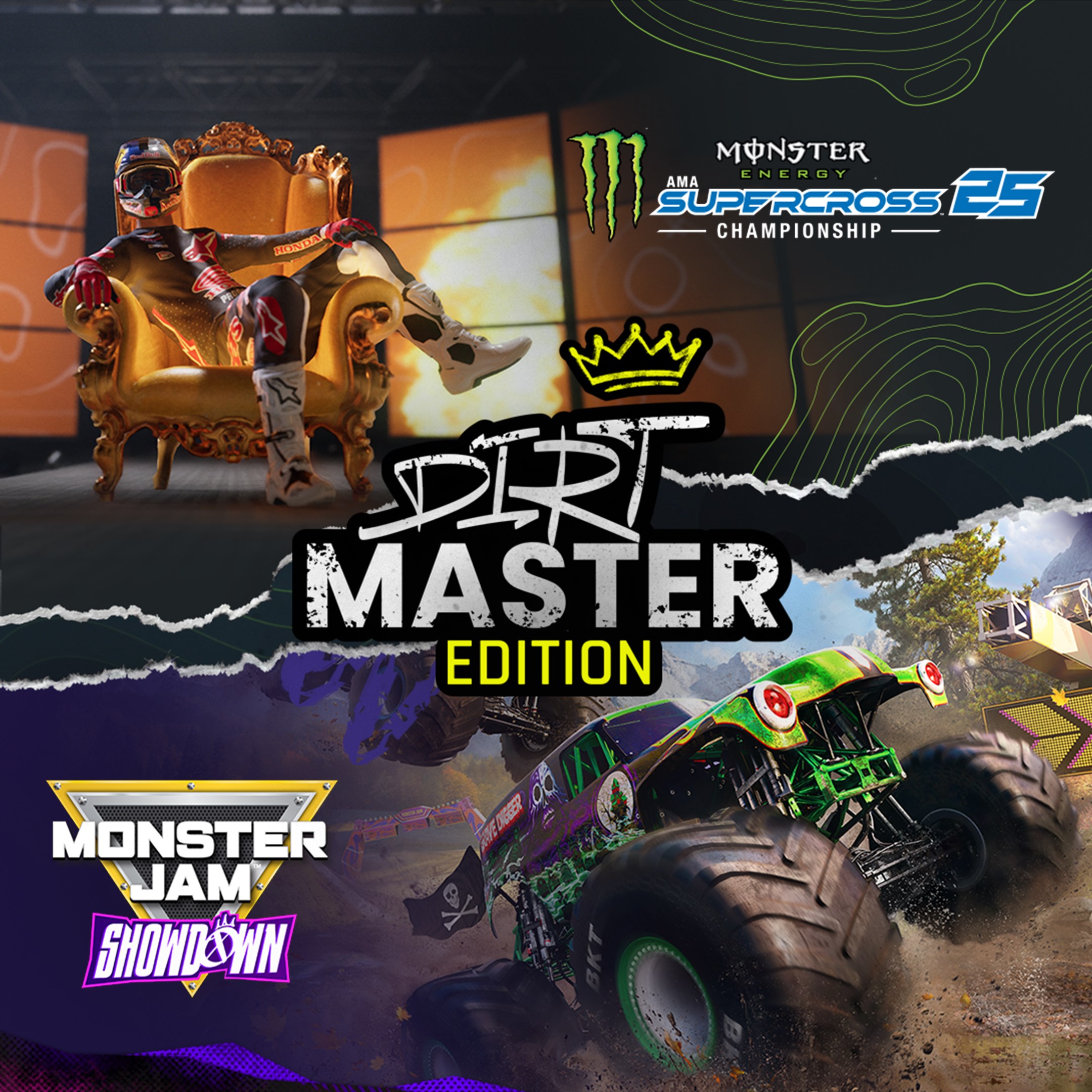 Monster Energy Supercross 25 X Monster Jam™ Showdown - Dirt Master Edition. Изображение 1