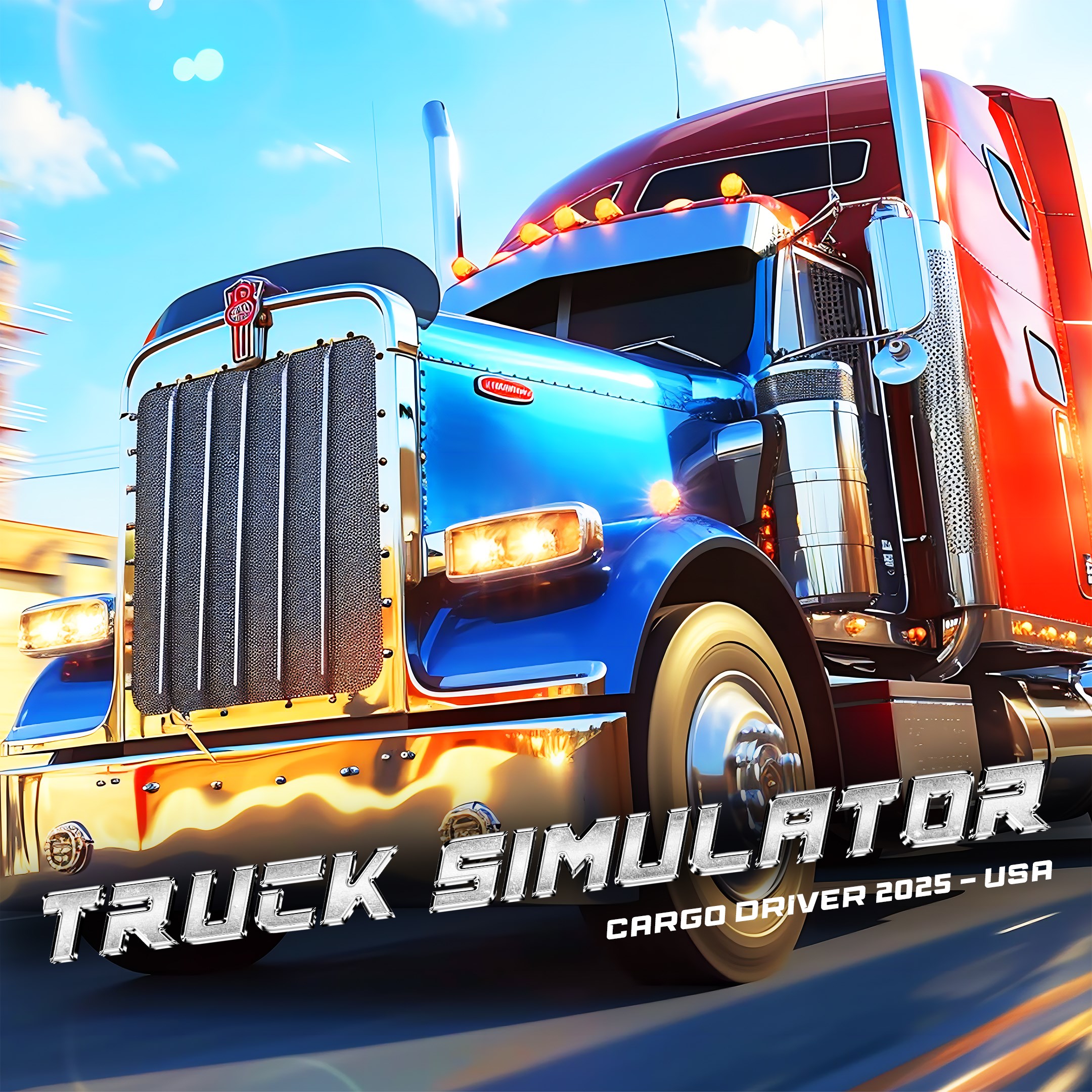 Truck Simulator Cargo Driver 2025 - USA. Изображение 1