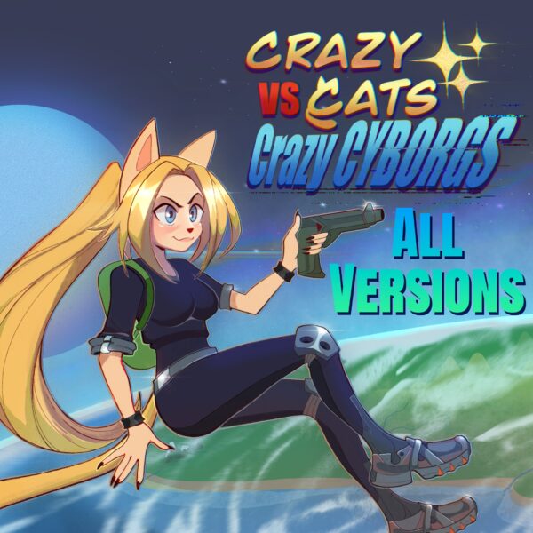 Crazy Cats vs. Crazy Cyborgs - All Versions. Изображение 1