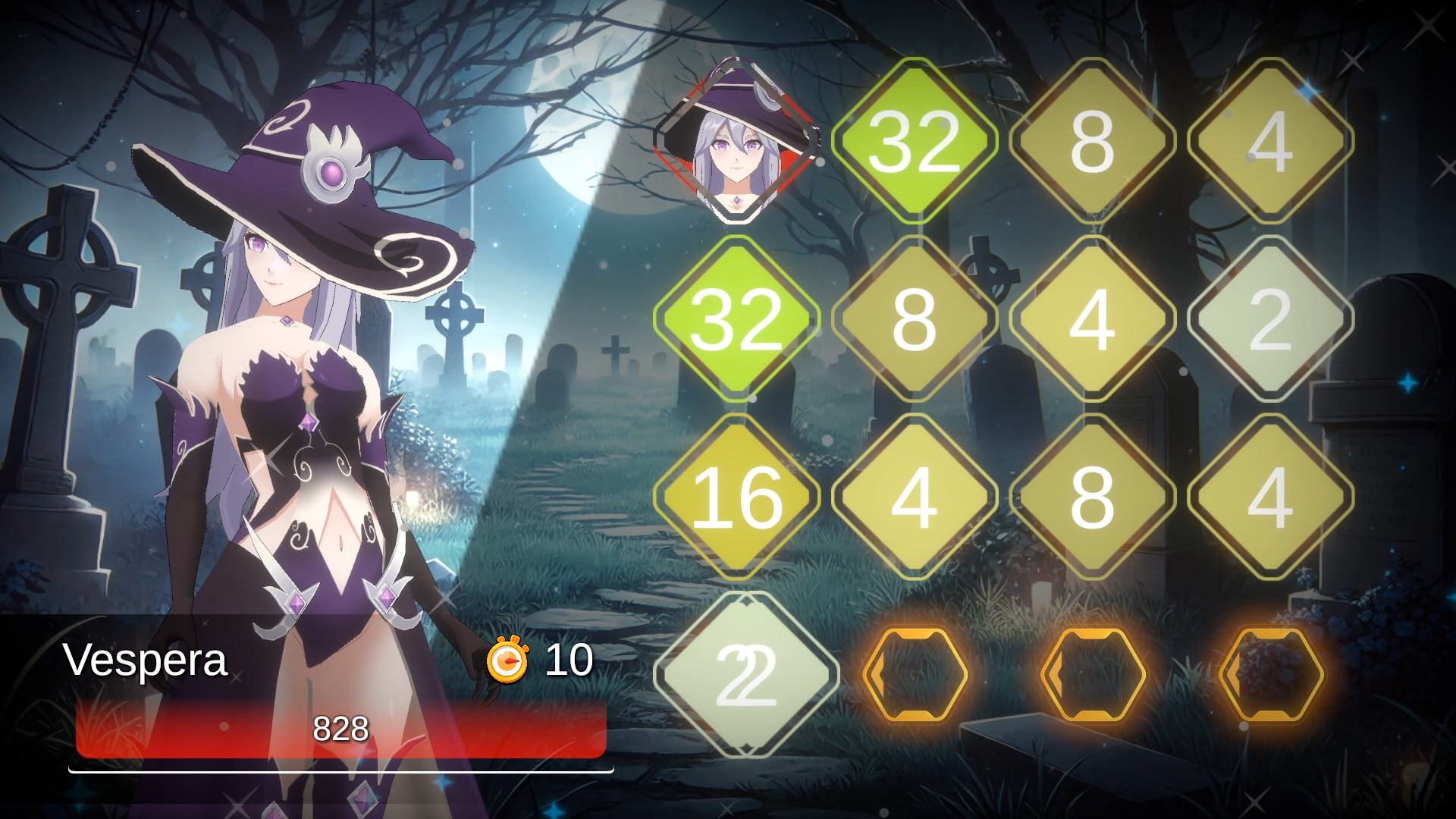 Battle Puzzle 2048 - Wicked Witches. Изображение 3