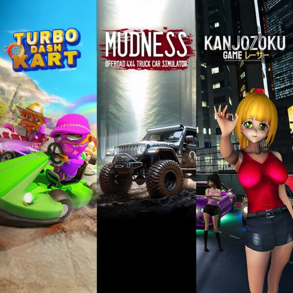 Mudness Offroad & Kanjozoku Racing & Turbo Dash Cart Bundle. Изображение 1