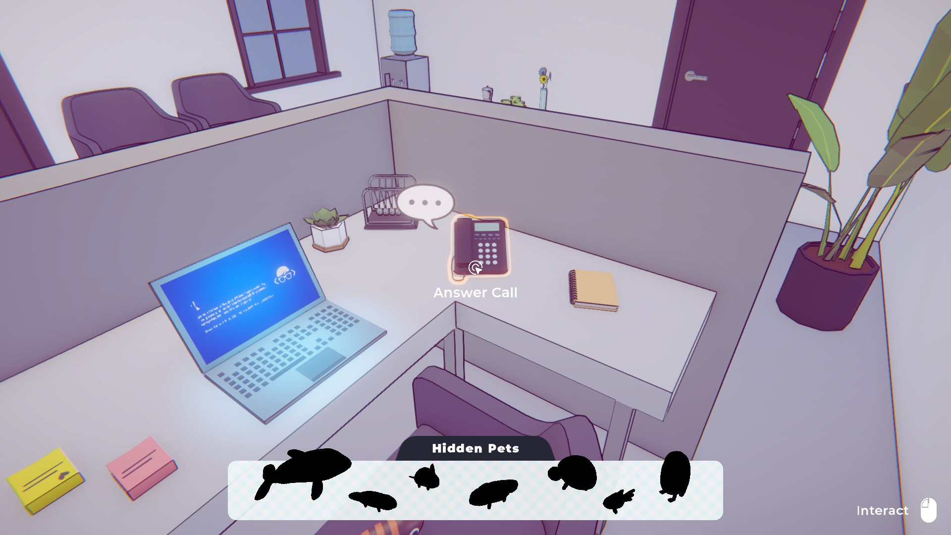 Pets Hidden In The Office. Изображение 4