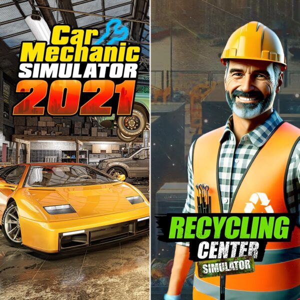 Recycling Center Simulator & Car Mechanic Simulator 2021. Изображение 1