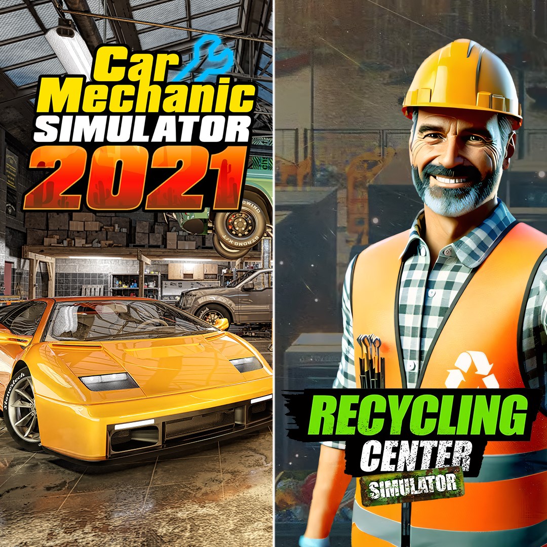 Recycling Center Simulator & Car Mechanic Simulator 2021. Изображение 1