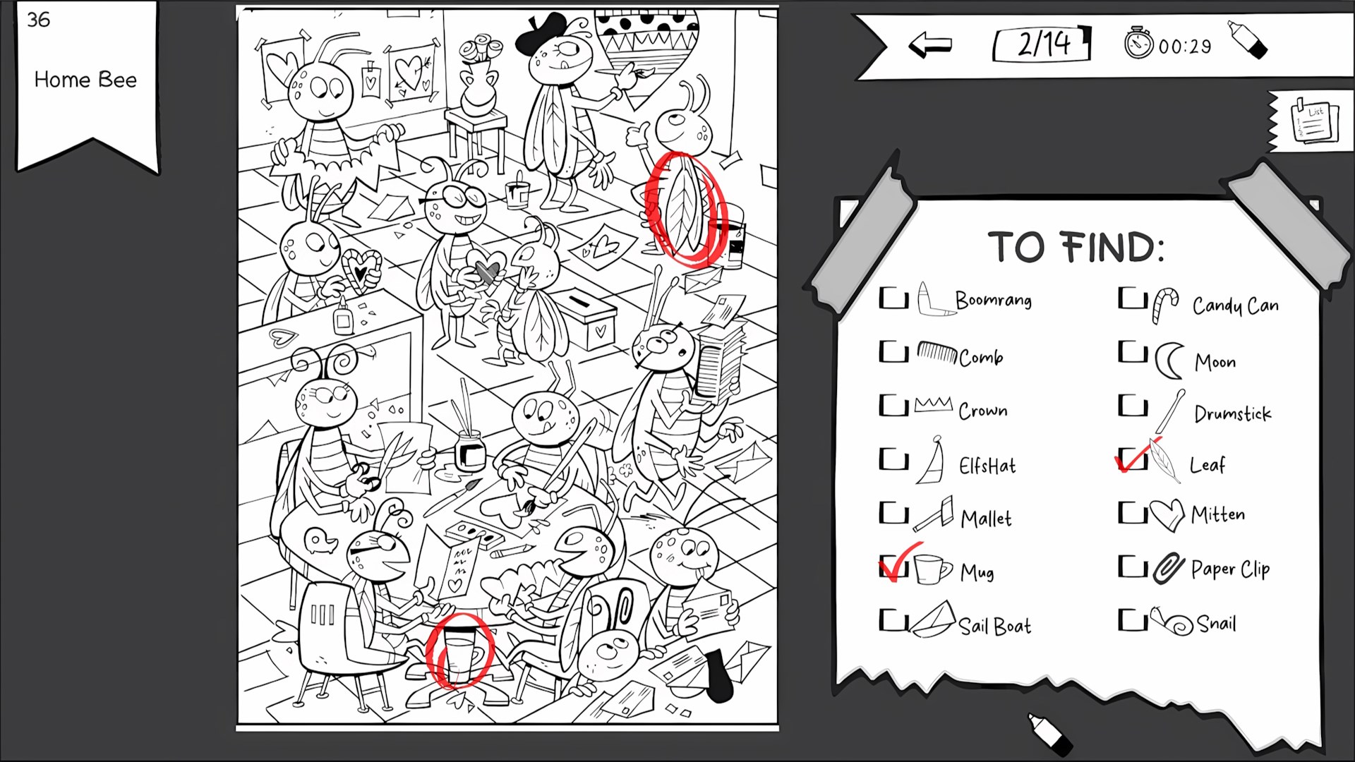INK ENIGMA: Hidden Object Challenges. Изображение 3