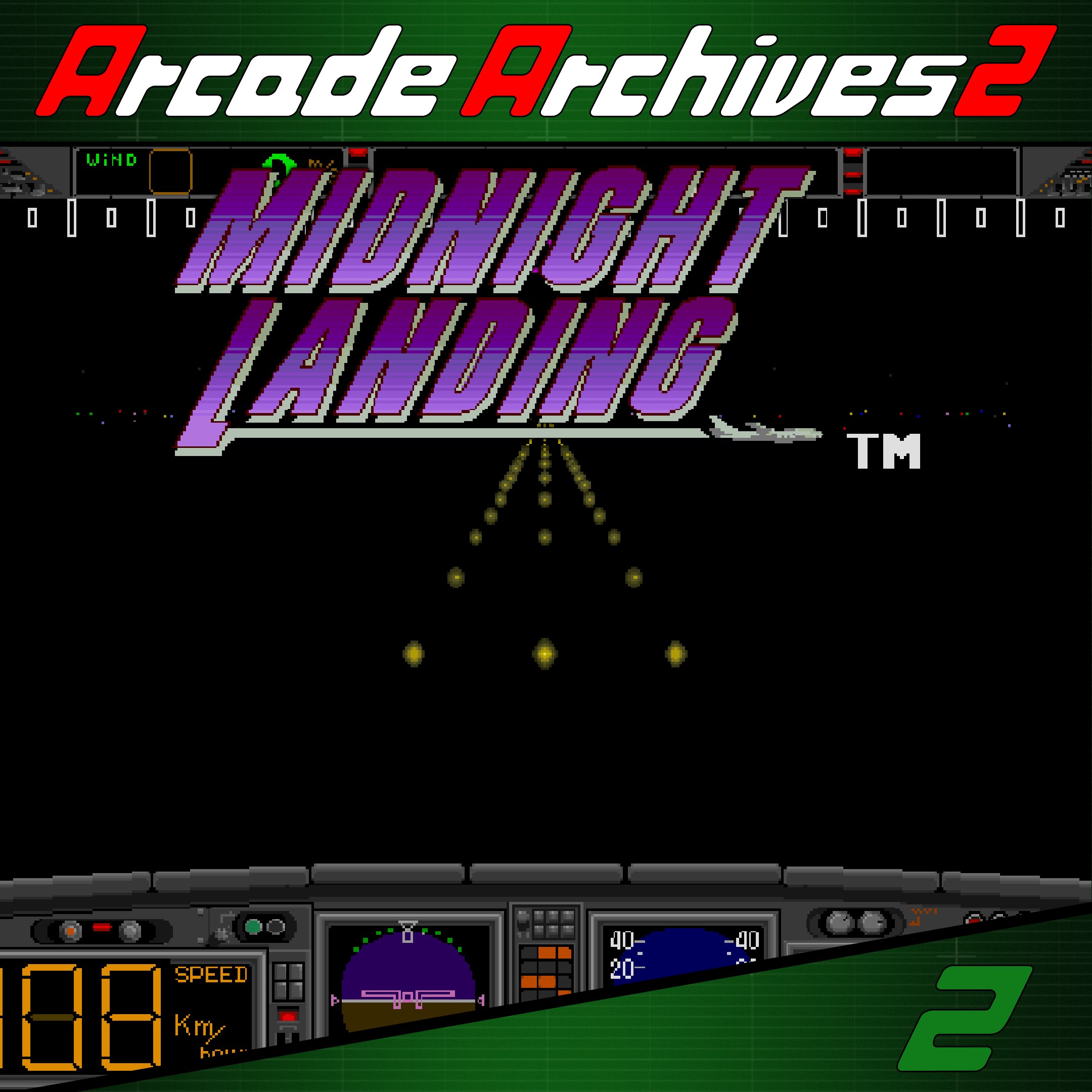 Arcade Archives 2 MIDNIGHT LANDING. Изображение 1