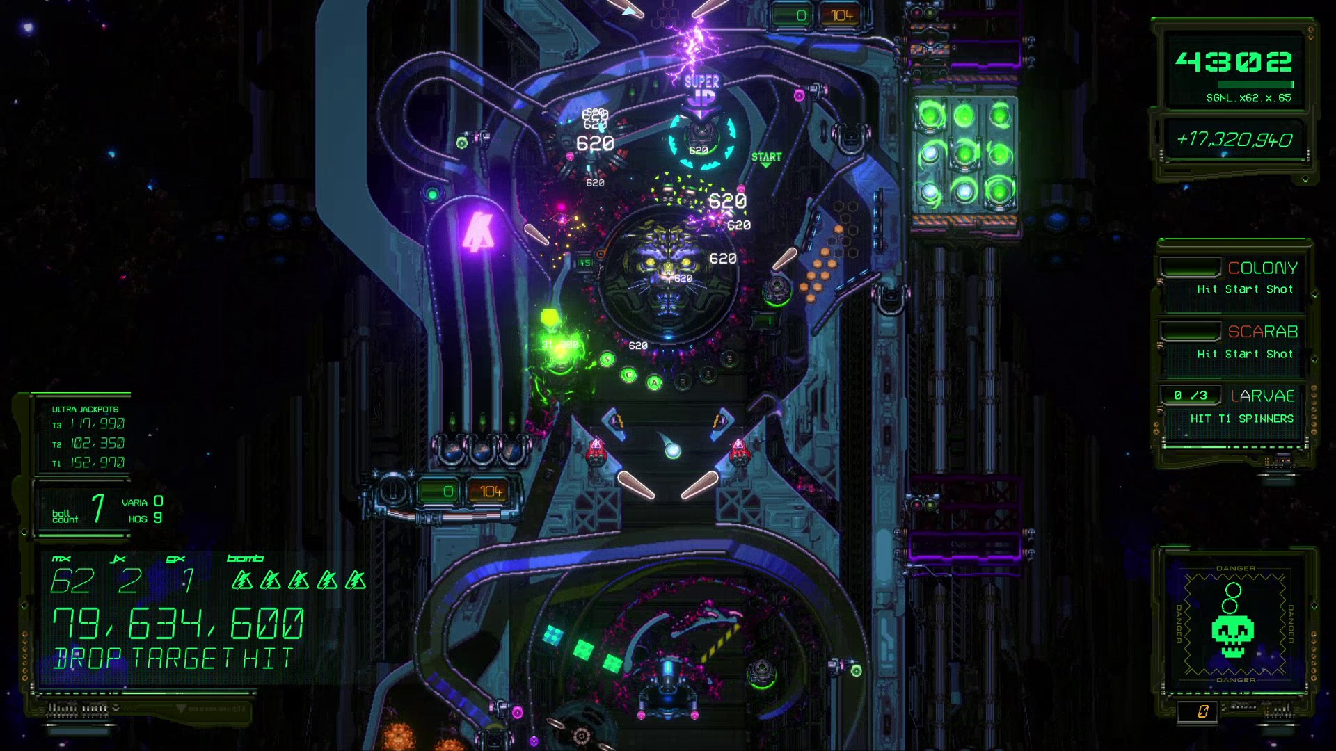 XENOTILT: HOSTILE PINBALL ACTION. Изображение 4